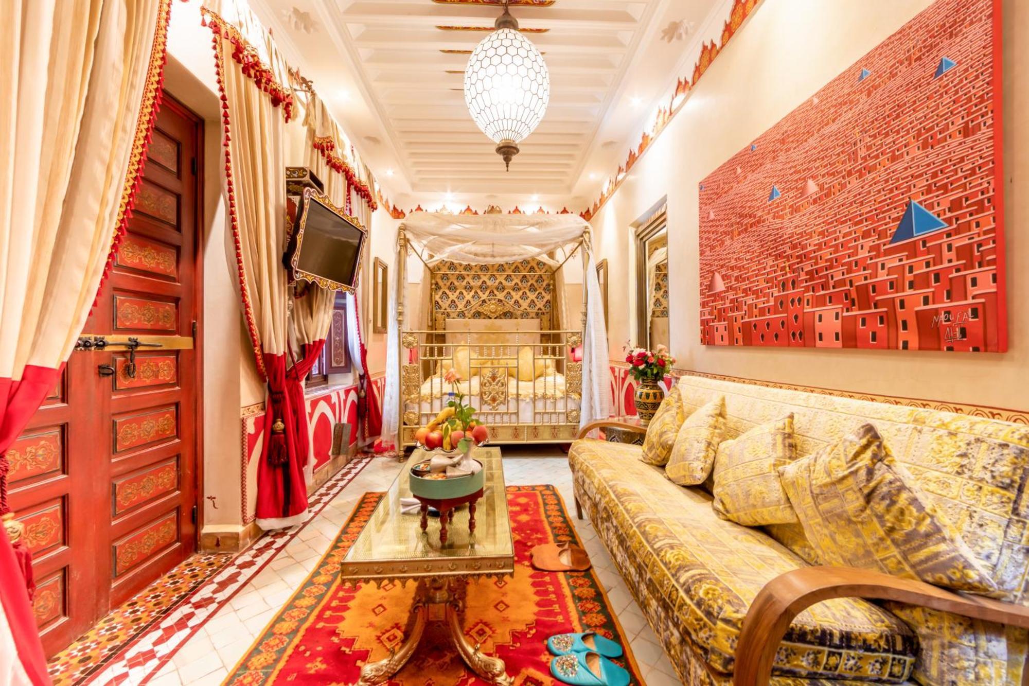 Riad Hikaya Marrakesh Bagian luar foto